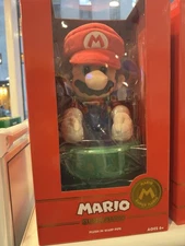 Nintendo Super Mario Plush in Warp Pipe Removable Hat Japan Excl-15in Height-NIB