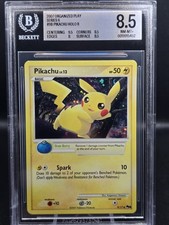 2007 Pokemon Pop Series 6 Pikachu Holo Card #9/17 BGS 8.5 POP2 on eBay