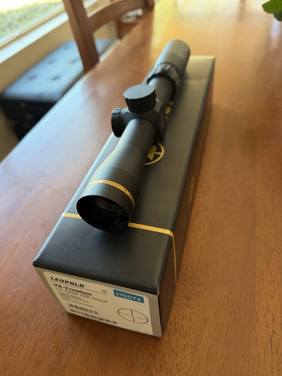 Leupold VX-Freedom IER Scout 1.5-4x28mm Rifle Scope Duplex Reticle