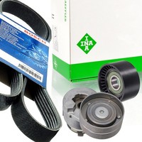 Bosch 6PK1805 Keilrippenriemen-Satz + Spanner FüR Laguna II 1.8 Renault