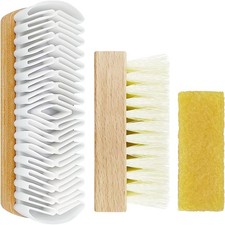 3Pcs Suede Shoe Brush and Eraser.
