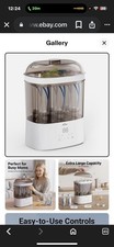Bear Bottle Sterilizer  Dryer, 2 Layers Large Electric Fast Steam Baby NEW 