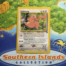 Pokémon Vintage Southern Islands Lickitung 16/18 Rare WotC Promo