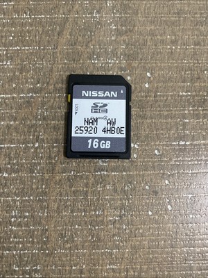 GENUINE NISSAN INFINITI NAVIGATION MAP SD CARD 25920-4HB0E ~MULTI