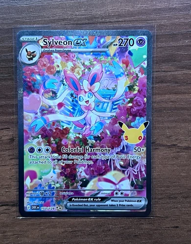 Pokemon 30th Anniversary Sylveon ex 153/128 30th Celebration !! 🔥