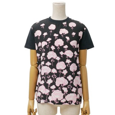Mint PRADA Short sleeve T-shirt Size XS Different material switching Made in...