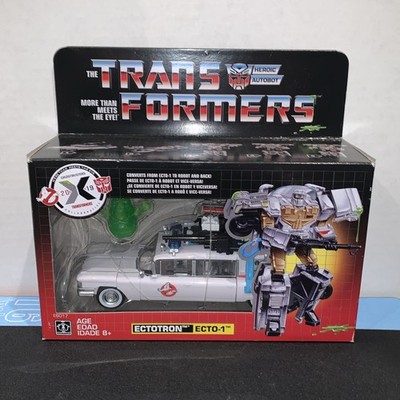 2019 Transformers X Ghostbusters Collaborative Ectotron (Ecto-1) & Slimer