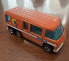 Vintage 1976 Hot Wheels Orange GMC Motor Home Palm Beach Diecast Hong Kong