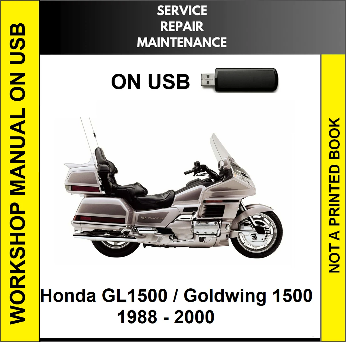 Goldwing 1500 GL1500 Honda Repair Motorcycle Manuals and