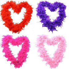 Feather Boa Party Christmas Tree Decoration Strip Fancy Dress Costume Accessory