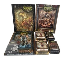 Privateer Press Hordes Primal Skorne Trollbloods Miniature Rulebook Big Lot!