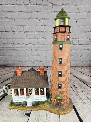 Harborside Village 2000 Limited Edition Lighted Porcelain Lighthouse O'Well NEW