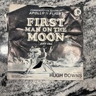Apollo 11 Flight First Man on the Moon July 1969 45 Record narrated Hugh Downs — photo 1