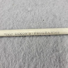 Vintage Dixon's Programme Pencils String Set Brass Tips Made in USA Theater Golf