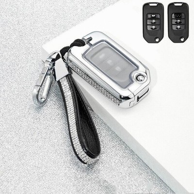 Zinc Alloy Car Key Fob Cover Case For Honda Accord Civic CR-V Odyssey Insight