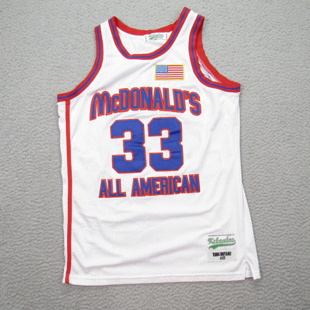 Maillot Collector Kobe Bryant High School McDonalds All American - Taille M