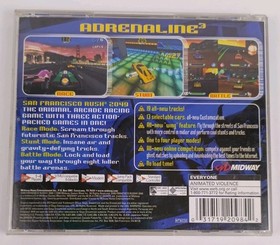 Complete San Francisco Rush 2049 Sega Dreamcast CIB W/ Reg Card.