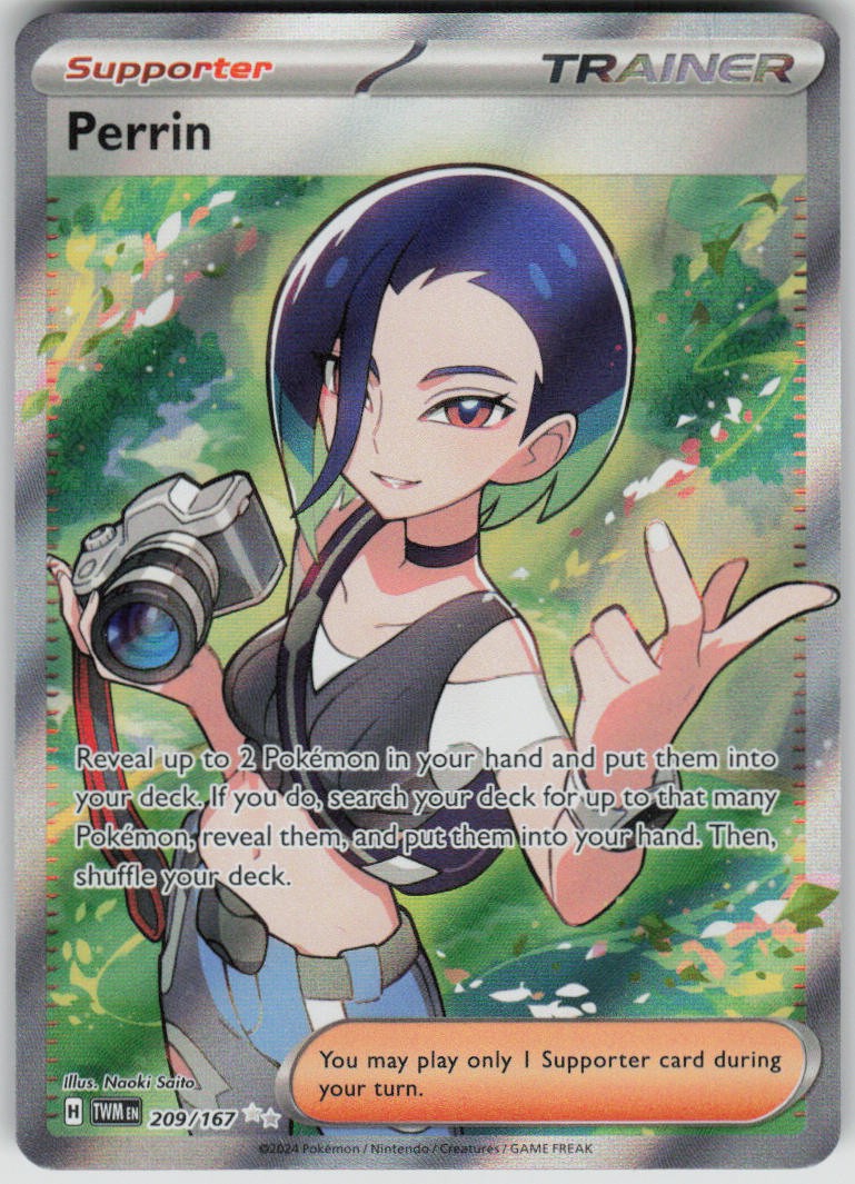 Pokemon Perrin - Ultra Rare SV06: Twilight Masquerade 209/167 NM