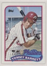 1989 Topps Tom Barrett Tommy Barrett #653 te2