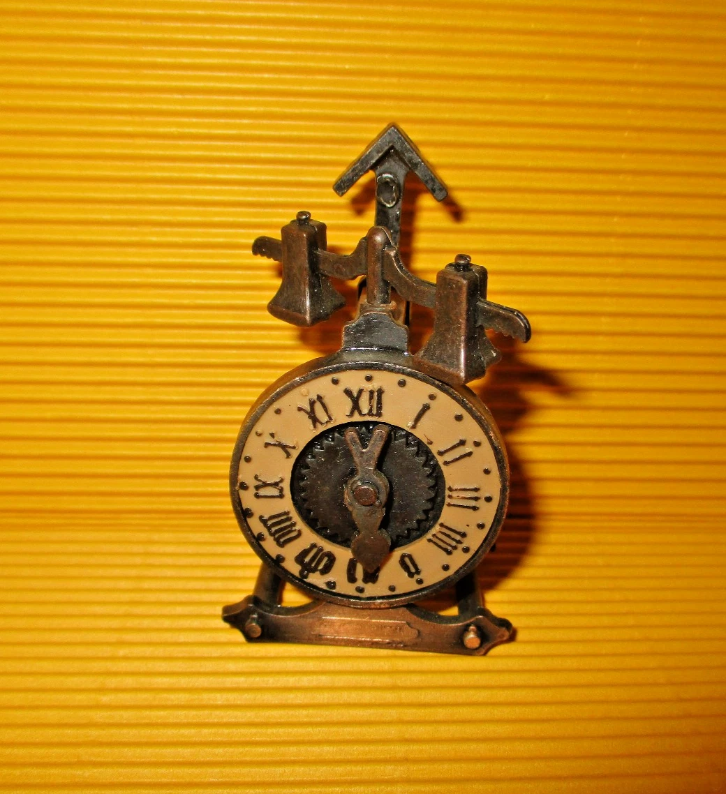 Miniatur / Waldhorn Goldfarben Messing