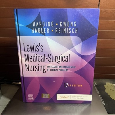 Lewis's Medical-Surgical Nursing 12th Edition [Hardcover + Access Code]