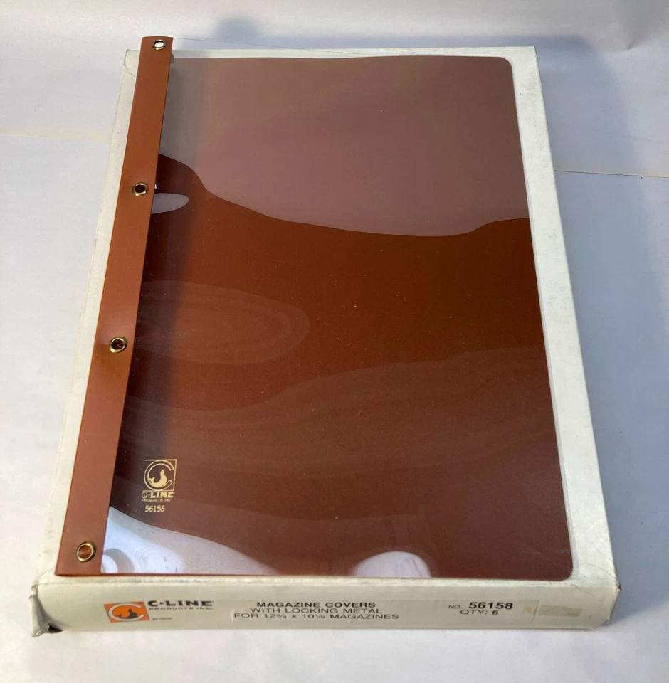 Carpeta de cargador/catálogo de alta resistencia con columna de metal de bloqueo 6/caja línea C Foto 2 de 3