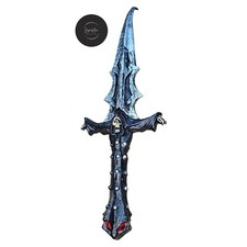 Death's Dagger Toy Knife Prop Fancy Dress Up Halloween Adult Costume 16  Rubber