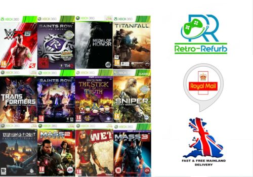 Prooi mentaal Slechthorend Xbox 360 Games - PAL - Choose Your Title - All Games £3.99 Plus Up to 15%  Multi | eBay