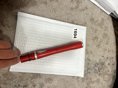 Dye Red Fiber Glass Autococker Barrel Back