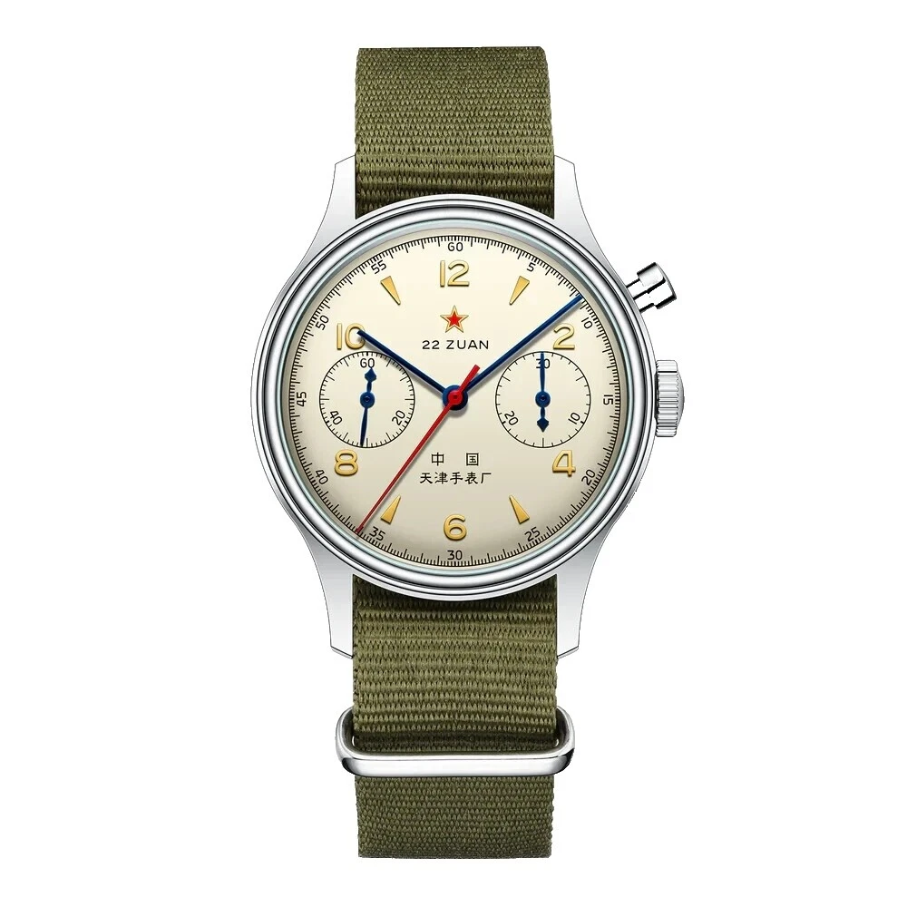 Relojes de pulsera banda de nylon Seagull