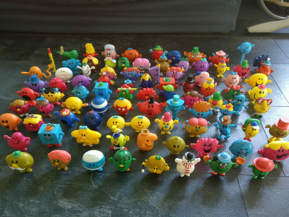 Collection complète MONSIEUR MADAME 90 figurines McDonald's Happy Meal