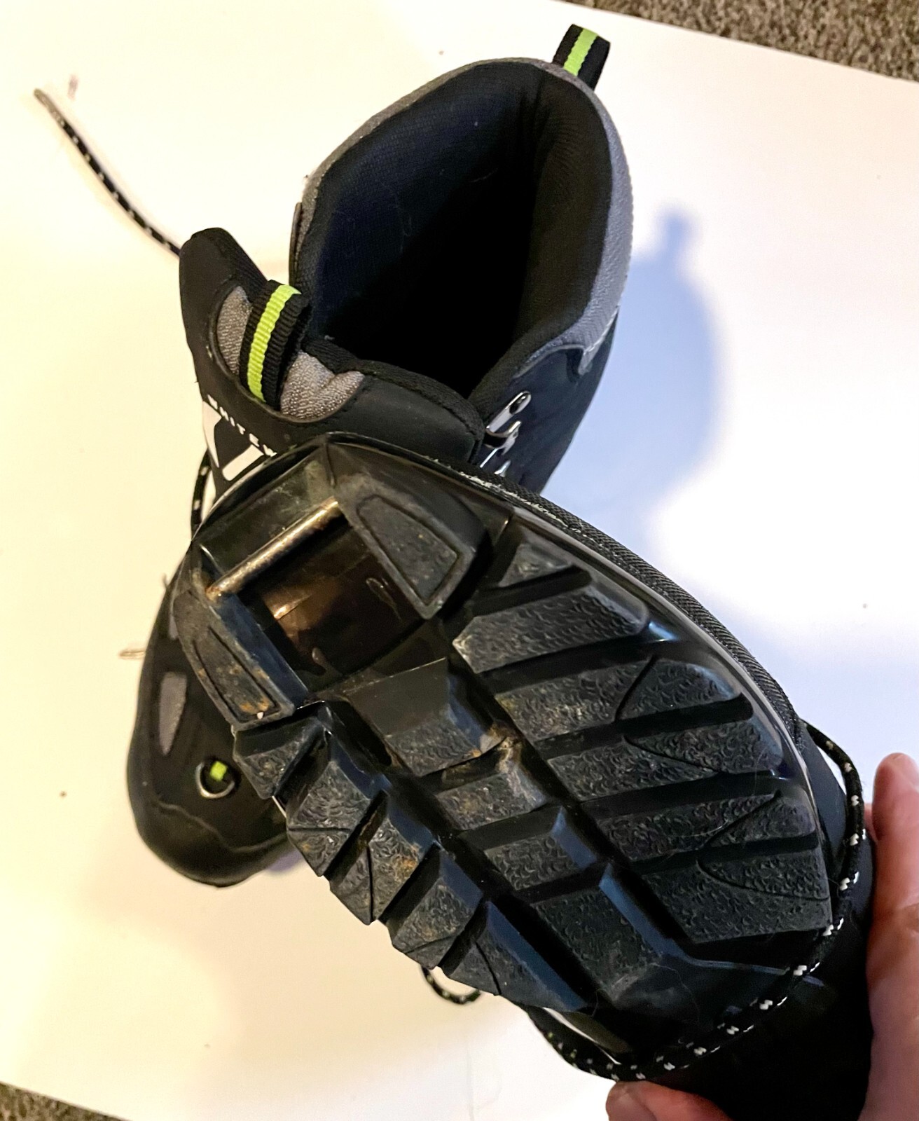 SALOMON Scarponi da sci di fondo Whitewoods (taglia 10) NUOVI