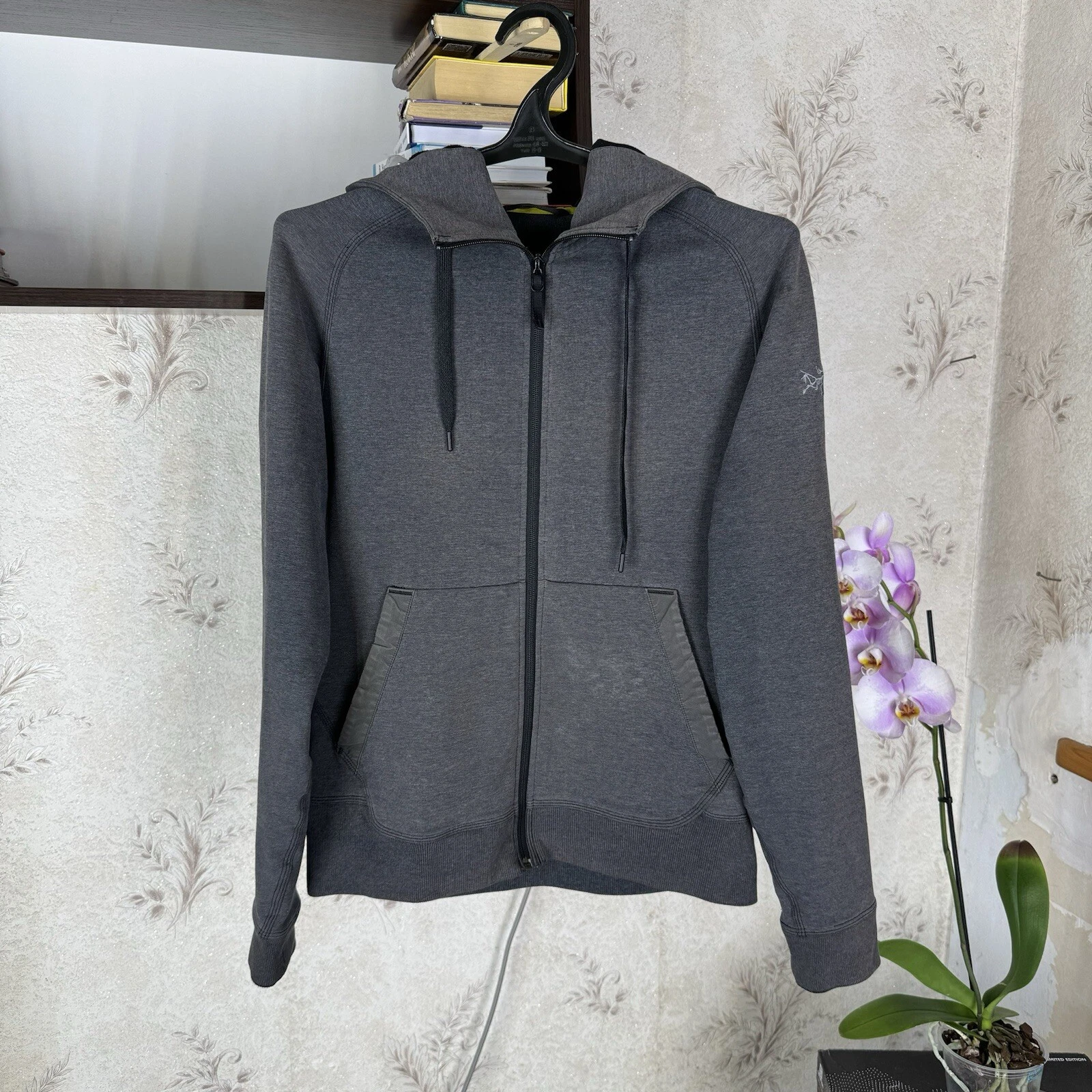 Arcteryx Dalton Full Zip Hoodie Outdoor Gorpcore Grey L Fishing Hunting Tactical