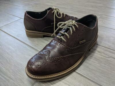 BARBOUR wingtip BROGUE dress shoes 10 