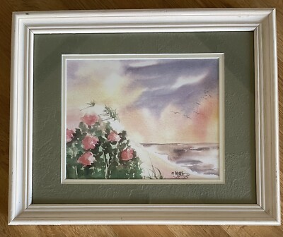 Millie  M  Briggs Framed Watercolor