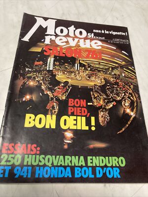 Motorcycle Magazine Issue 2287 1976 Honda 941 Bol D'or Husqvarna 250 Enduro Show