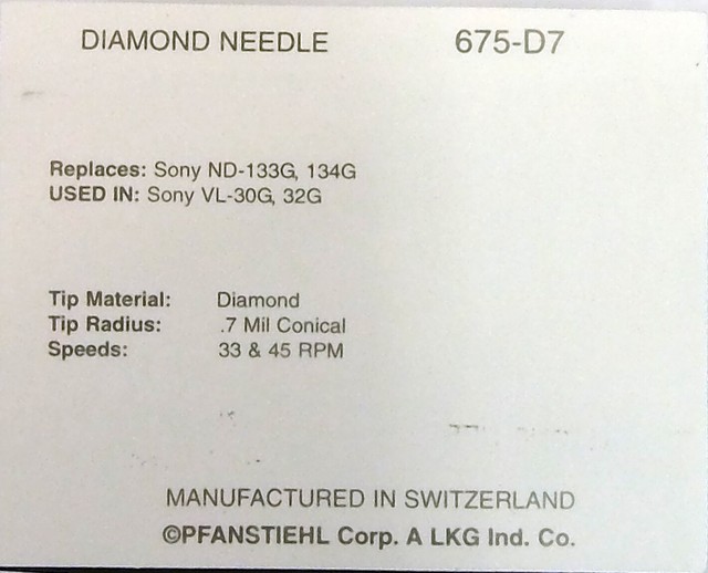 ND 134 G Stylus For Sony VL 34 G - Made In Japan - Foto 7