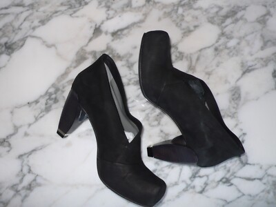 Escarpins En Cuir Costume National Taille 38 Marron - Talons Hauts Occasion Superbe