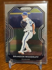 2021 Prizm Base Tier I #18 Brandon Woodruff - Milwaukee Brewers
