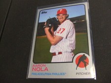 2021 Archives Base Silver Parallel Aaron Nola /99 Philadelphia Phillies SP