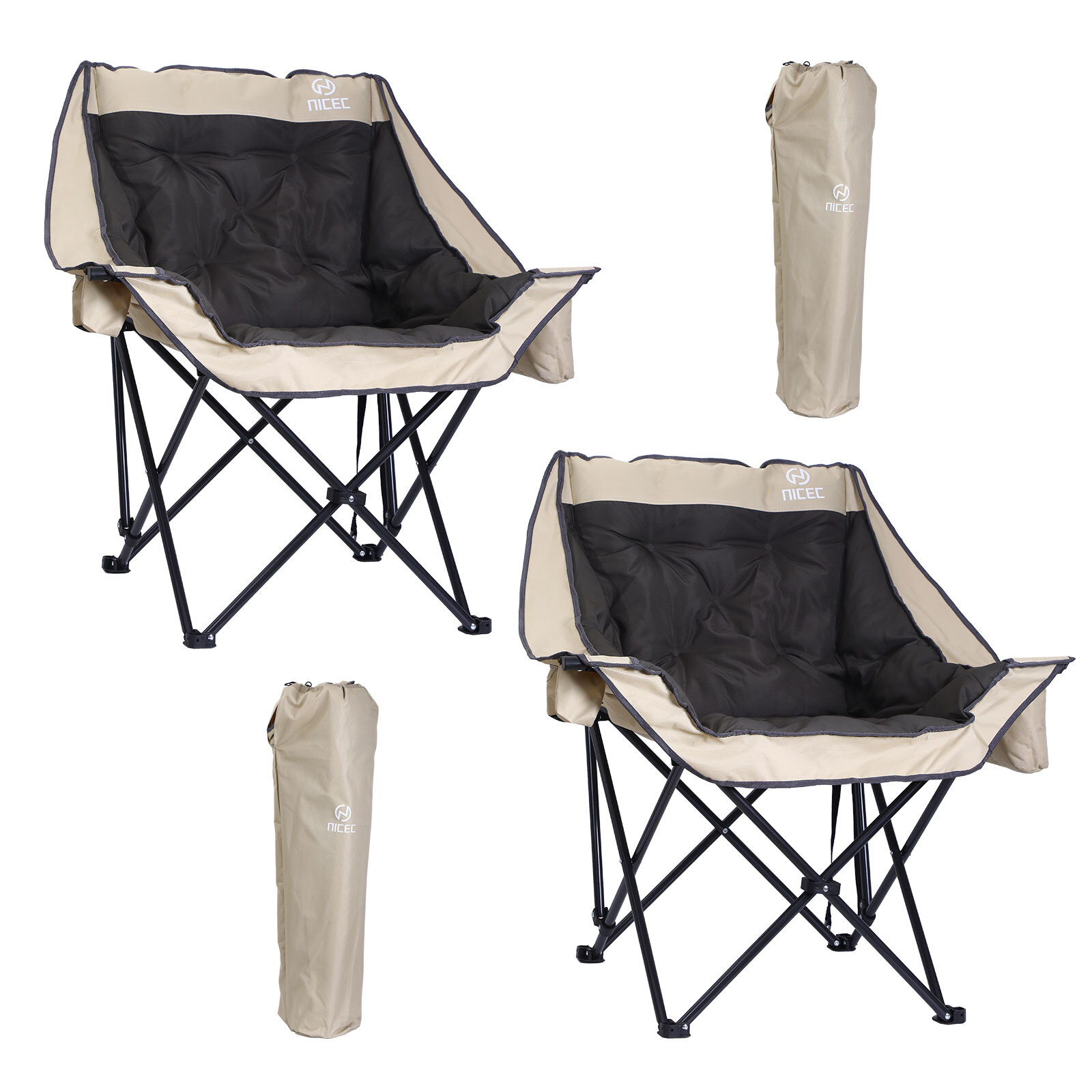 Padded Camping Chair Oversize Padded Chair Camping Chair For Adult