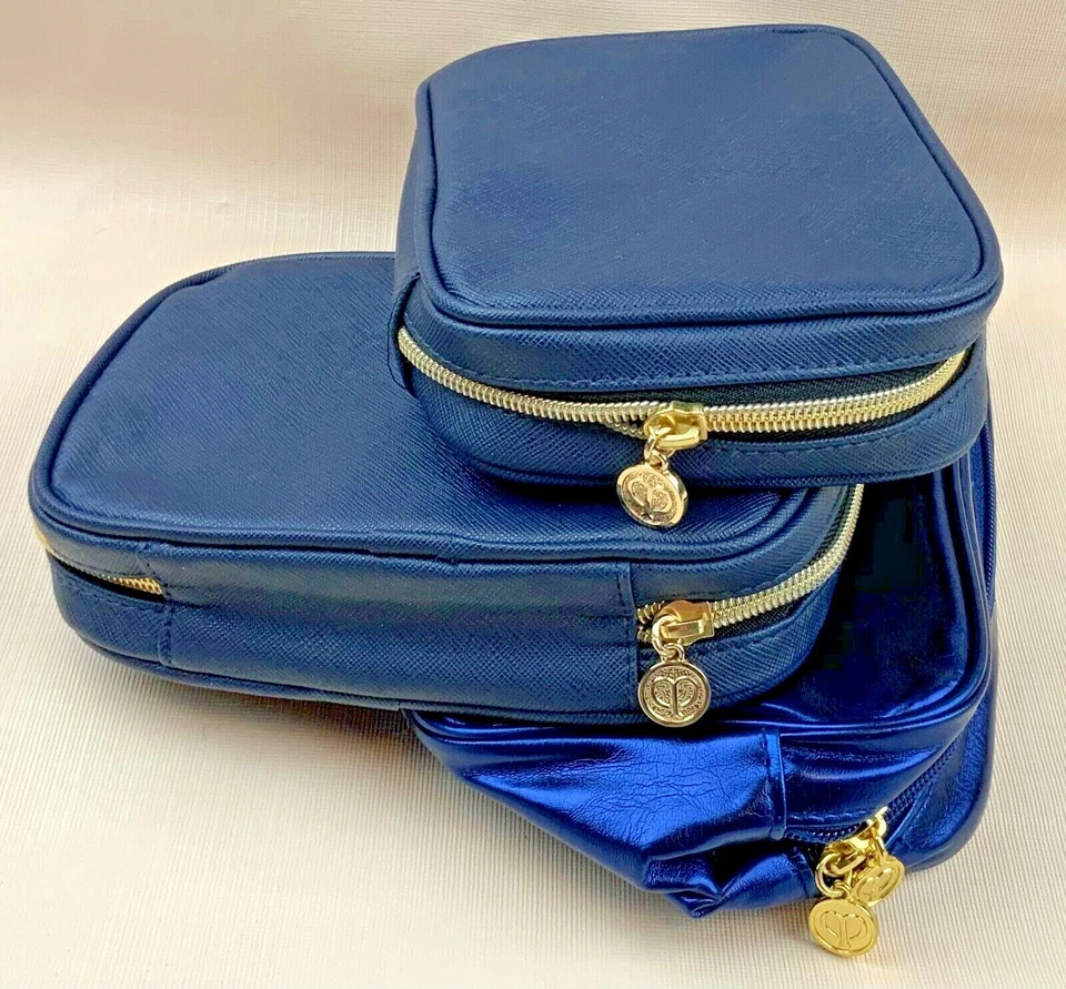 Lote de 3 bolsas de maquillaje cosmético Cle de Peau  Foto 3 de 4