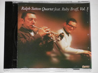 RALPH SUTTON QUARTET FEAT. RUBY BRAFF -Vol. 3- CD