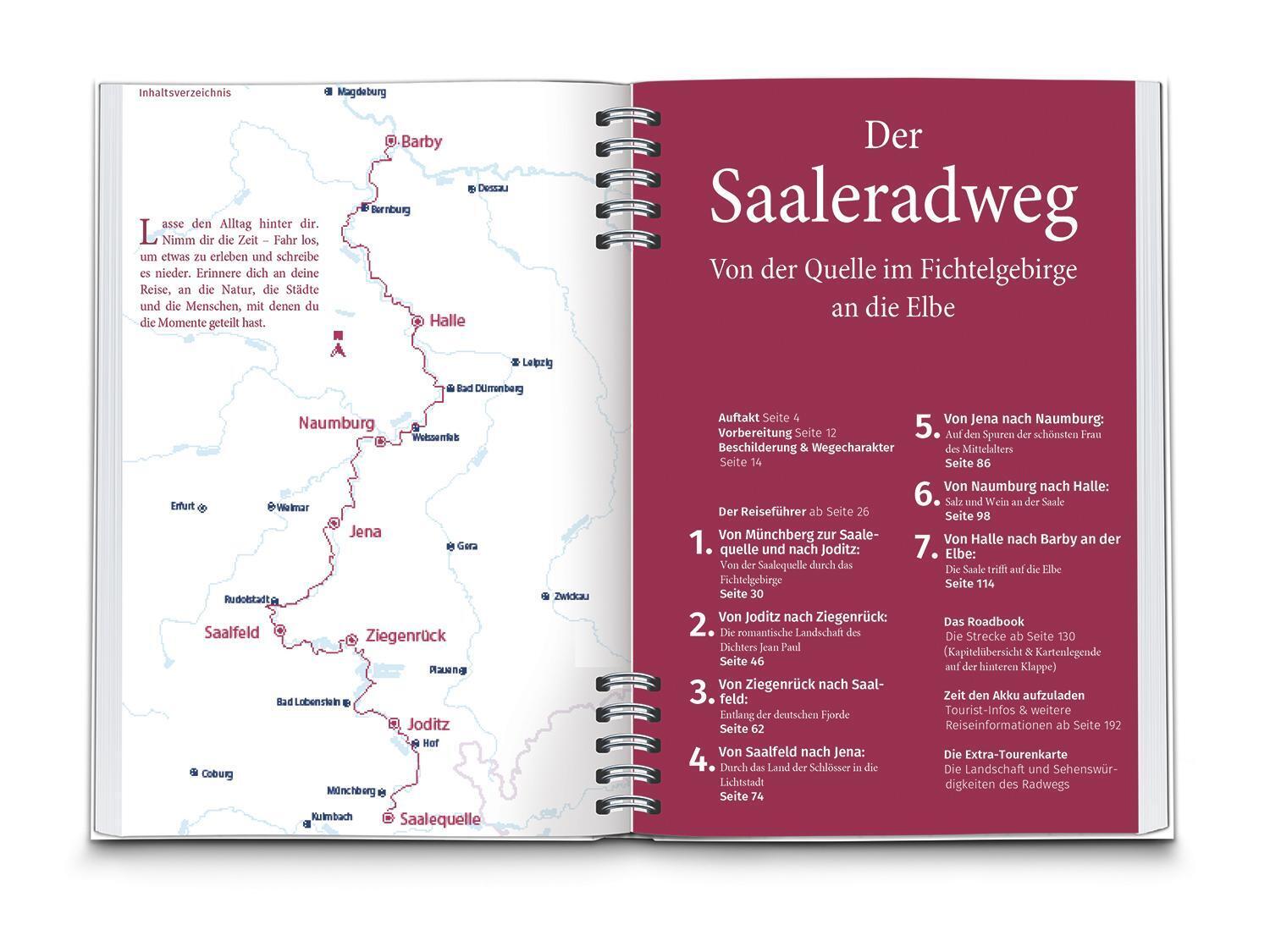 Thumbnail - Kompass Radreiseführer Saaleradweg | Kompass-karten Gmbh | Taschenbuch