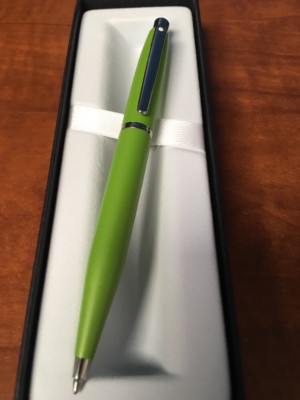 Sheaffer VFM Green Ballpoint Pen