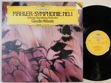 ABBADO Mahler Symphony 1 DG LP NM digital classical vinyl record album