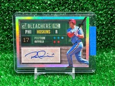 2019 Panini Donruss Bleachers Inc Rhys Hoskins #BI-RH Auto RT