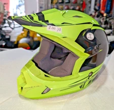 Fly Racing KINETIC Sharp Black/Hi-Vis Youth Helmet 73-3400YS Youth Small