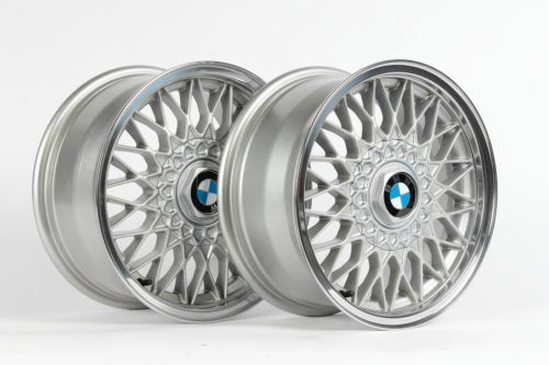 BMW 15x7 E30 4x100 BBS #5 Genuine EuroWeaves OEM Wheels E10 E21