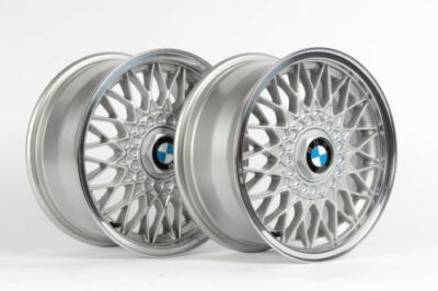 BMW 15x7 E30 4x100 BBS #5 Genuine EuroWeaves OEM Wheels E10 E21 318i 325i ATE 